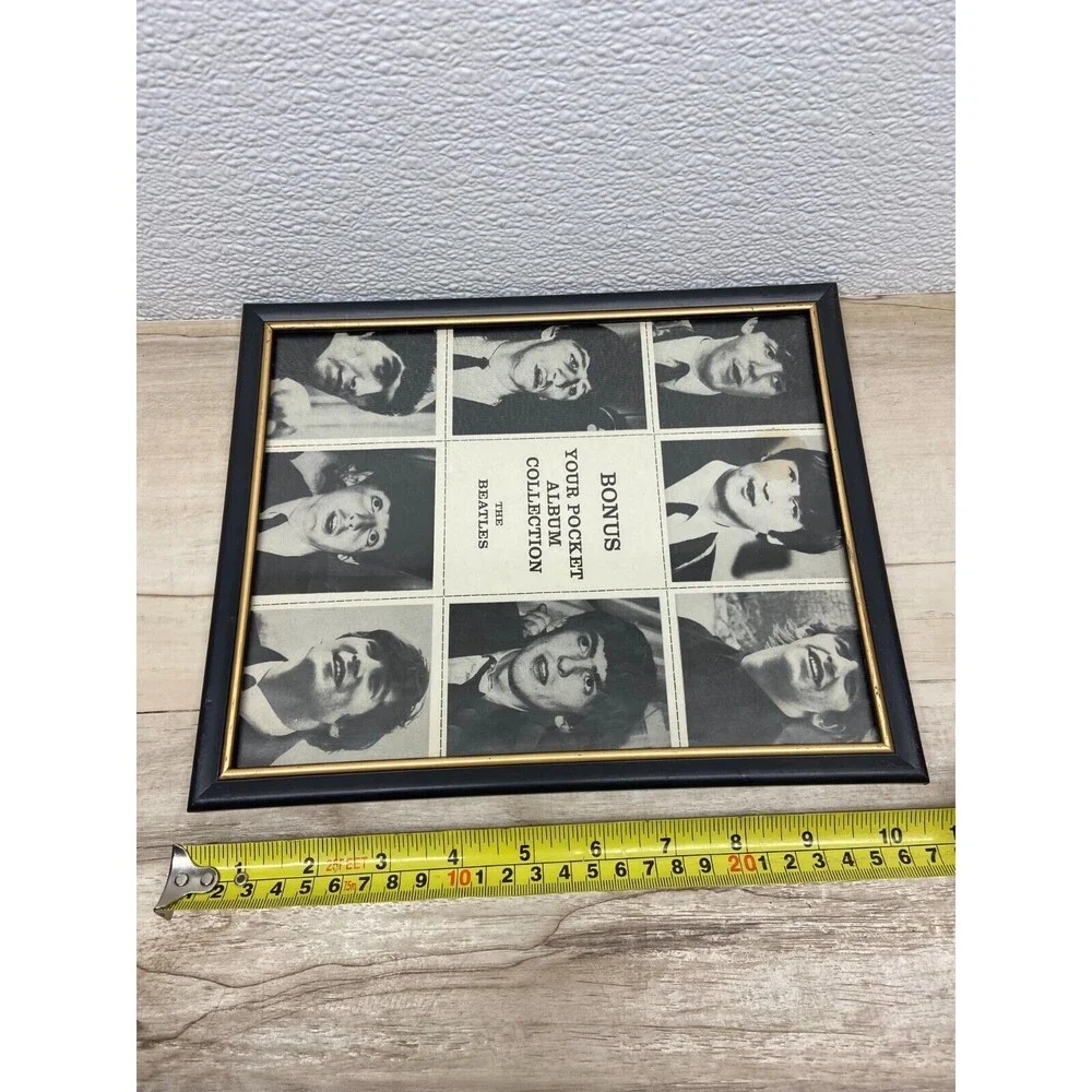 The Beatles Out Of Screen Album 1964 Framed Picture